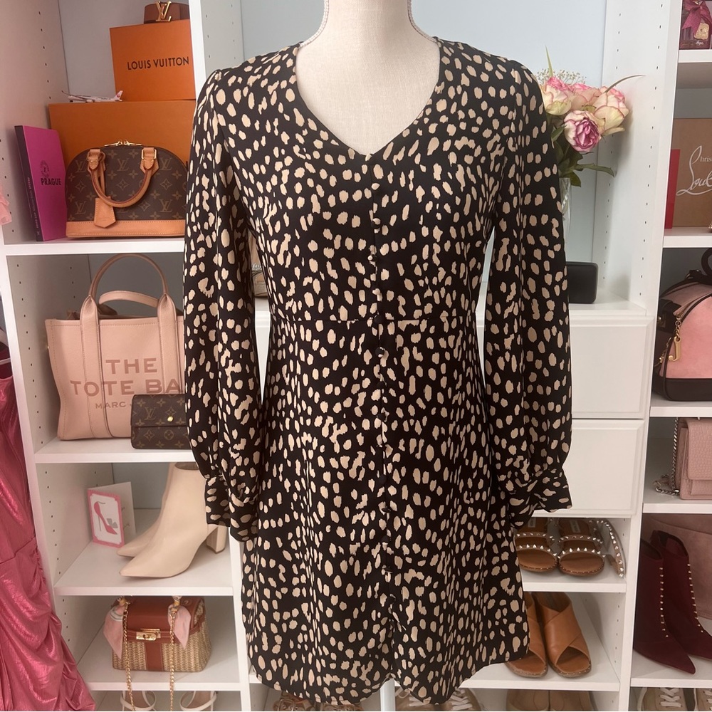 Vince Camuto Spotted Dress